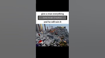 In a man opinion #Minecraft #trend #man #everything #nothing