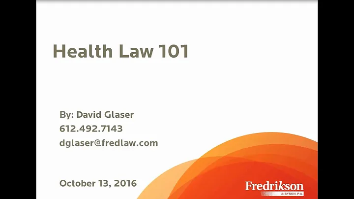 Health Law 101