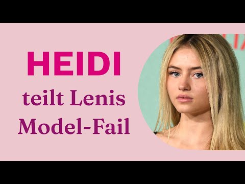 Peinlicher Model-Fail: Heidi