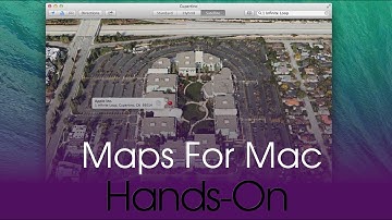 In-Depth Look At Maps For Mac In OS X Mavericks