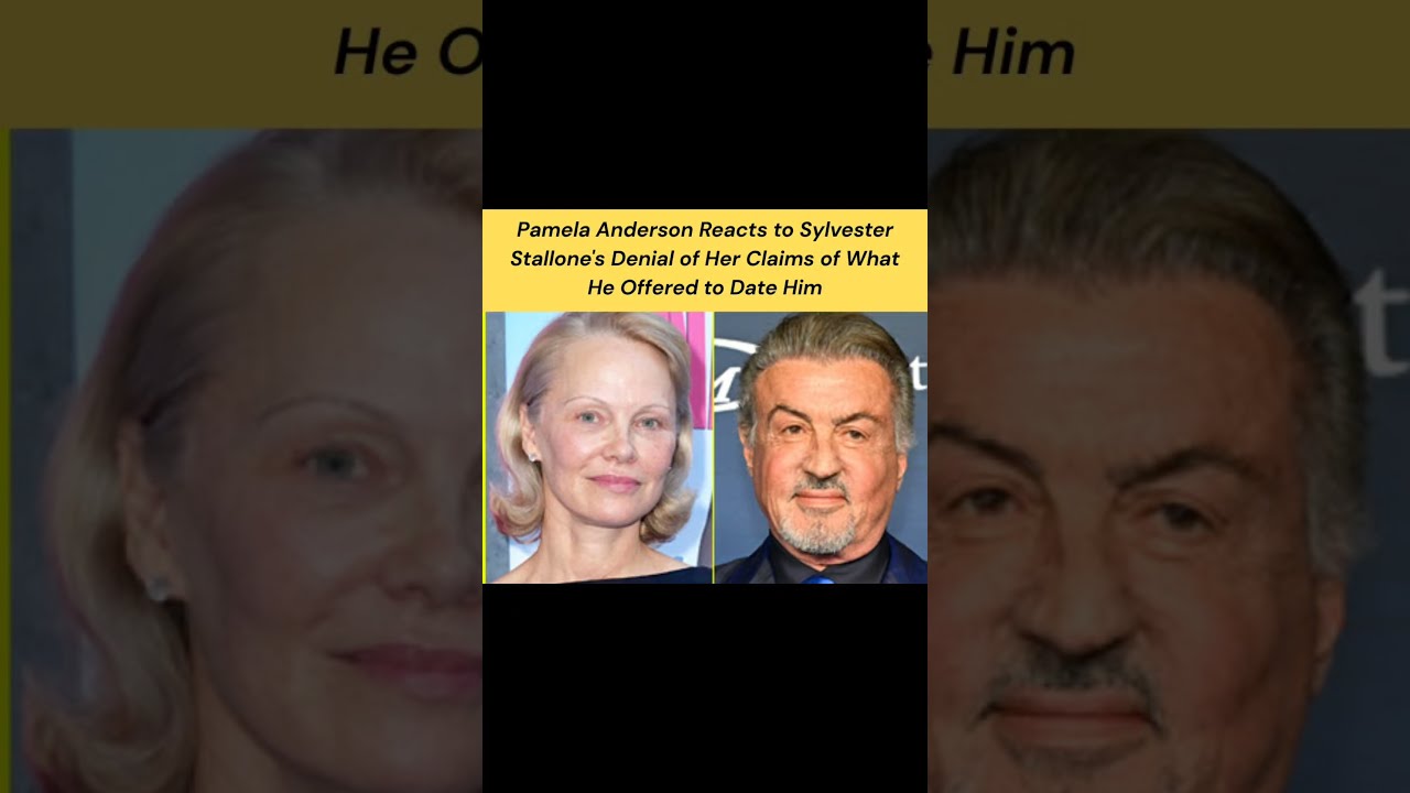 Pamela Anderson Reacts To Sylvester Stallone S Denial Of Her Claims What He Offered Date Him