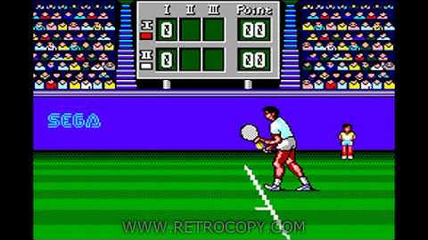 Super Tennis (Sega Master System) - RetroCopy Intro