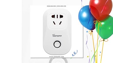 [Sonoff chính hãng] Ổ cắm Wifi Sonoff S20