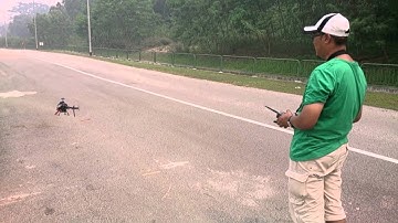 Abg Yunos V450D03 maiden flight.