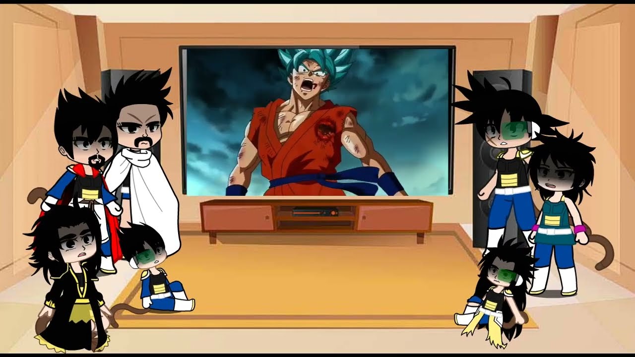 Past Saiyans react to the future Part 4