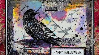 What To Do When The Trash Looks Better Than The Card Background?! Stampers Anonymous Curations 🎃