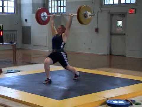 Allison Bradshaw's Competition 101 Clean and Jerk