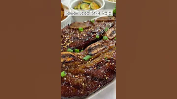 HAWAII LOCAL STYLE KALBI SHORT RIBS #shorts