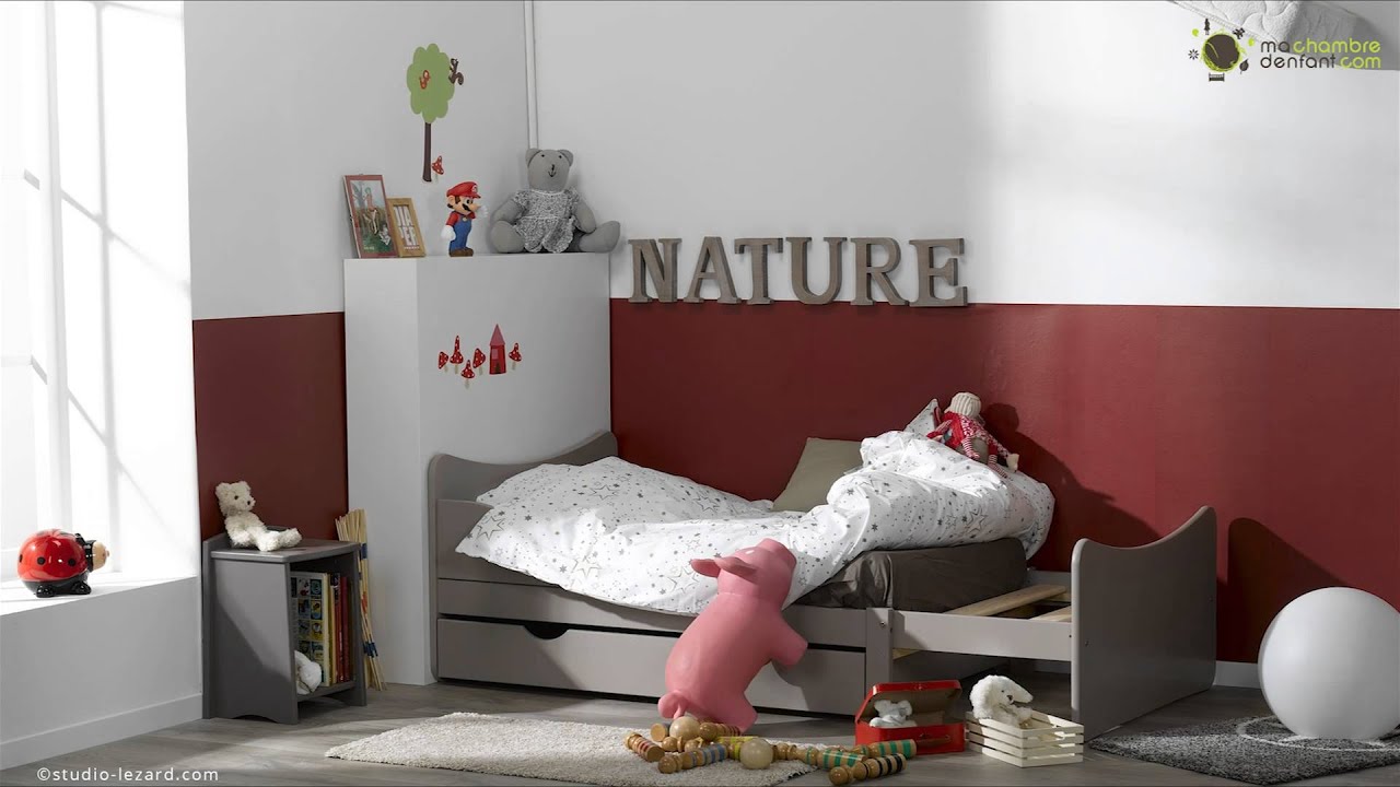 Lit Enfant évolutif Ivoo Ma Chambre d'Enfant YouTube