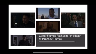 Ghost season 4 “Will Carter Frame Rashad for the murder of James St. Patrick Profile