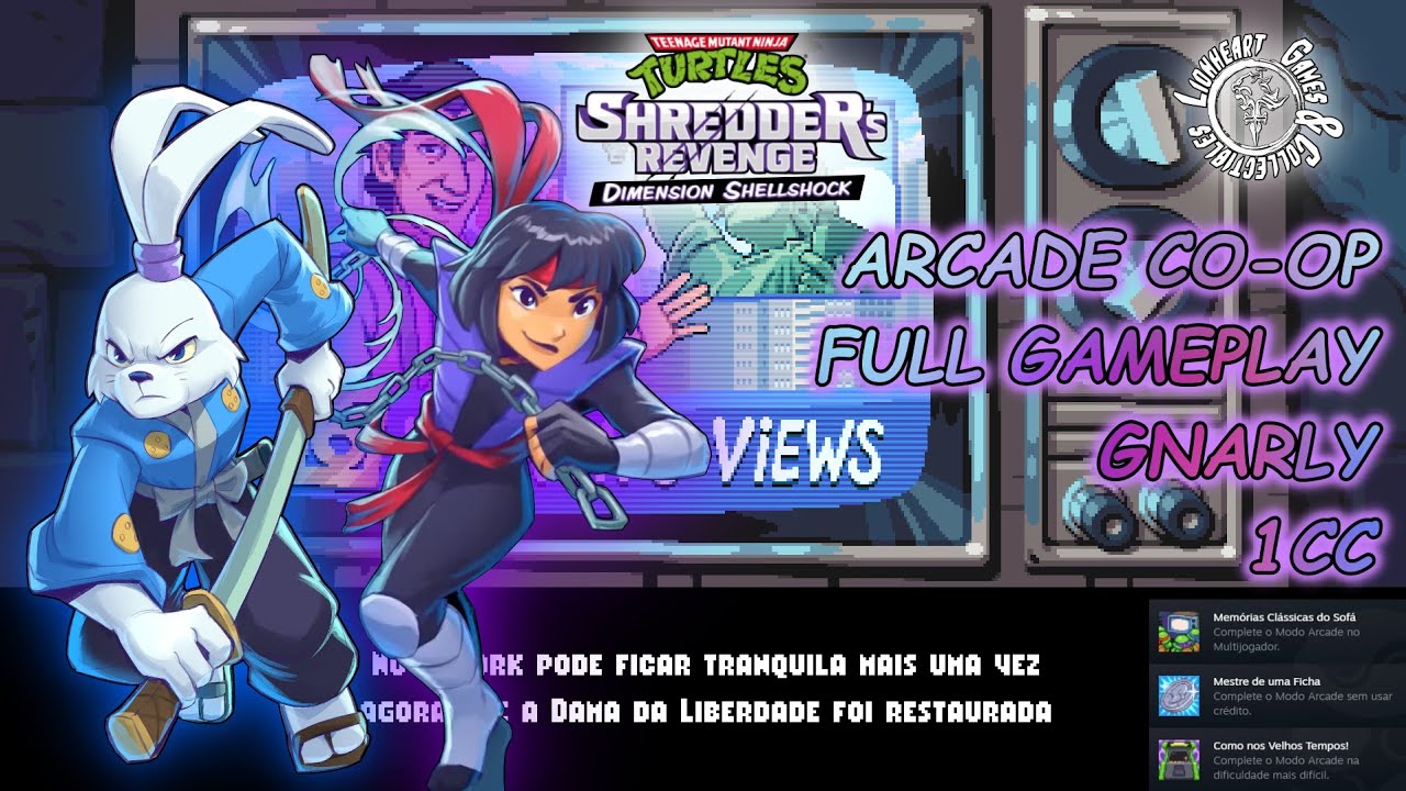 TMNT Shredder's Revenge/ Gnarly/ Coop Arcade Gameplay 1CC! YouTube