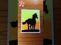 horse drawing 🐴🐎 l Indian horse drawing easy l oil pastel drawing tetural #shorts #art #ytshorts