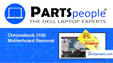 Dell Chromebook 3100 (P29T001) Motherboard How-To Video Tutorial