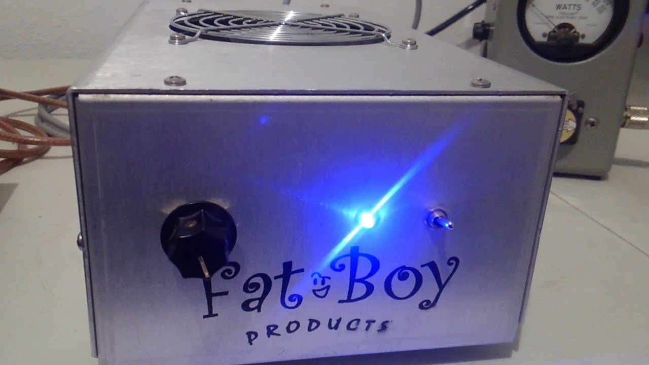 Fatboy 1x4 Mobile Linear Amplifier Toshiba 2879s YouTube