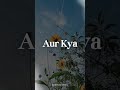 Aur Kya Part 2| 90s Love Song Remix #Shorts #bollywoodsongs #90severgreen #90shindisongs #hindisong