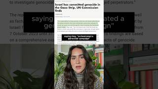 UN investigators have concluded Israel is committing genocide in Gaza in a report released Tuesday.