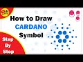 Cardano symbol drawing youtudraw