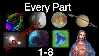 Ultimate universe size comparison FULL (2020-2021) X10 SPEED