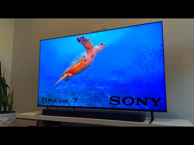 Sony Bravia 7 Mini LED TV Unboxing and Setup! - YouTube