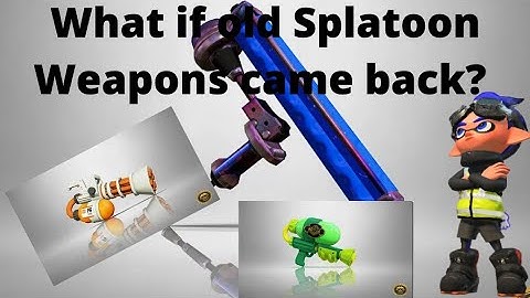 What If Splatoon 1 Weapons Returned in Splatoon 3?