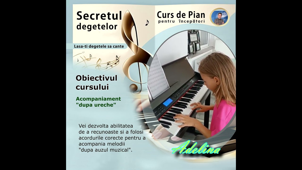 Adelina Zamfir -  dupa 3 luni de curs Secretul Degetelor