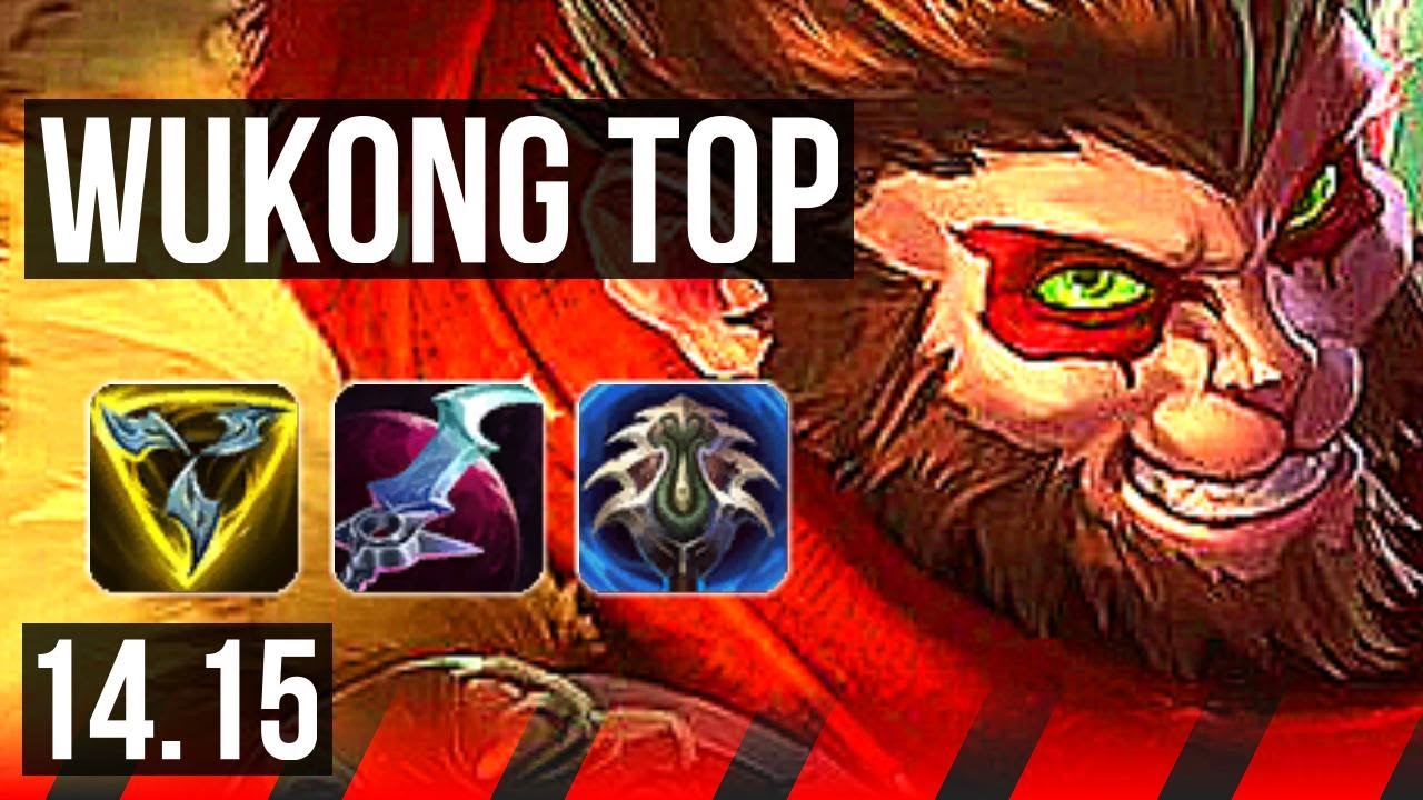 WUKONG vs VARUS (TOP) | 8 solo kills, 68% winrate, Rank 8 Wukong | VN Grandmaster | 14.15