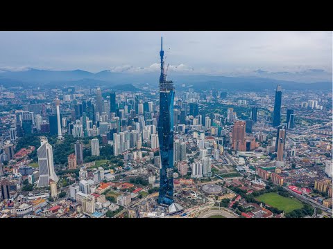 World&rsquo;s second tallest building tops out in Malaysia