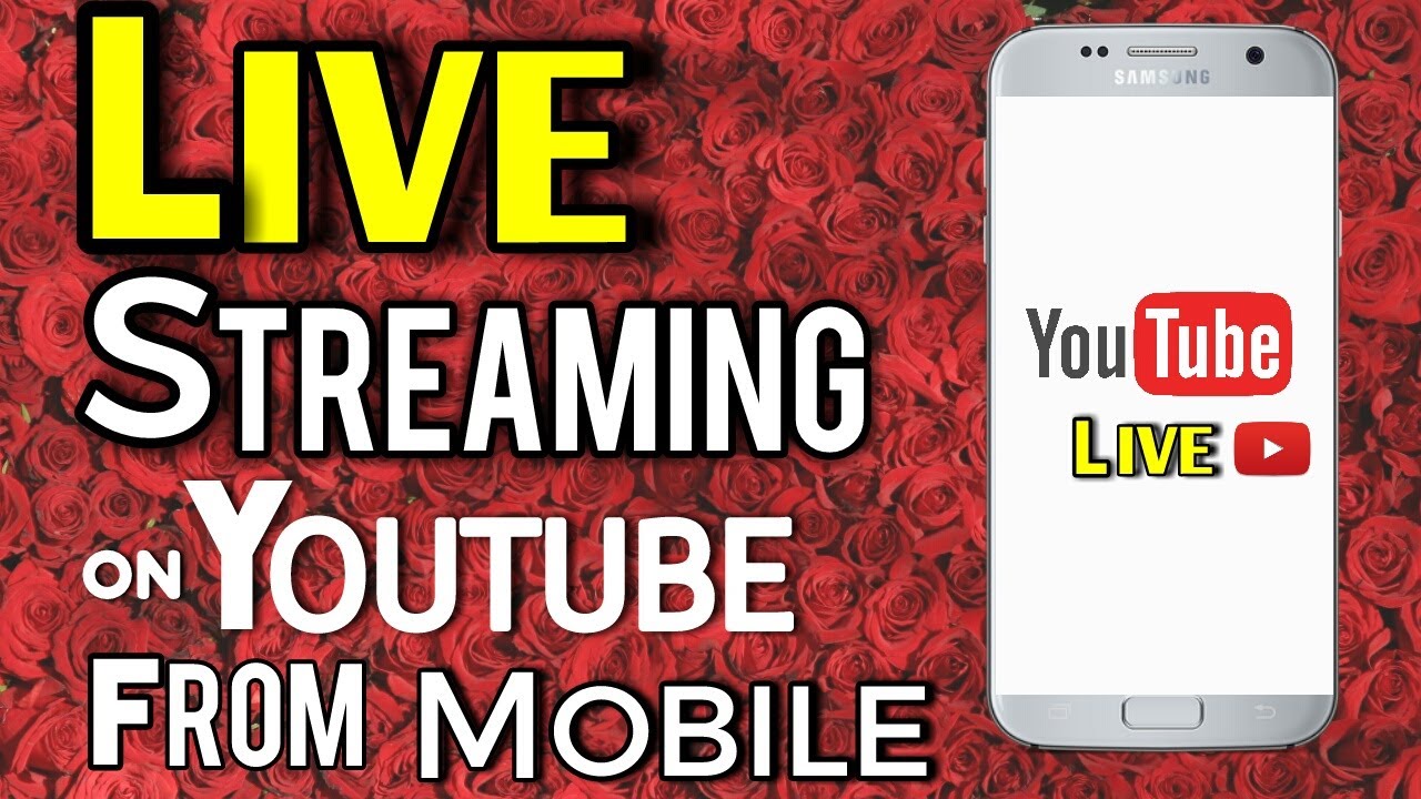 How To Livestream On Youtube Using Mobile Live 🔴 How To Do A Live