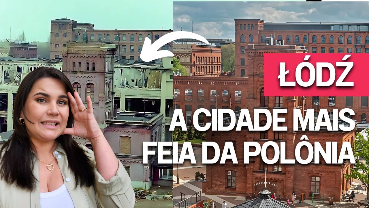 ŁÓDŹ a Cidade Mais Feia da  POLÔNIA | Roteiro Completo | O que fazer em Łódź Polônia