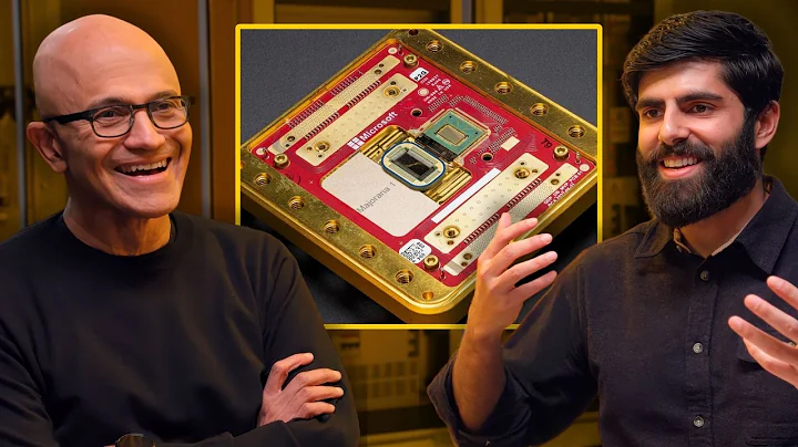Satya Nadella shows me the first Majorana 1 Quantum Computing chip