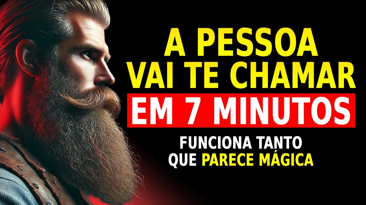 Faça Isso e a Pessoa Vai te Procurar em 7 minutos | Estoicismo