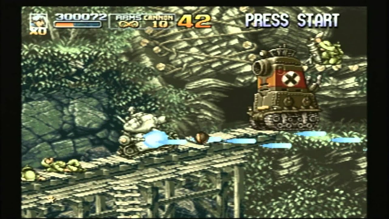 CGR Undertow - METAL SLUG 4 for PlayStation 2 Video Game Review