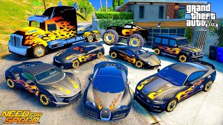 Collecting Need for Speed Vehicles In GTA 5..!😍
