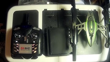 JXD 510G X-Predator FPV Quadcopter Drone Unboxing Video Review