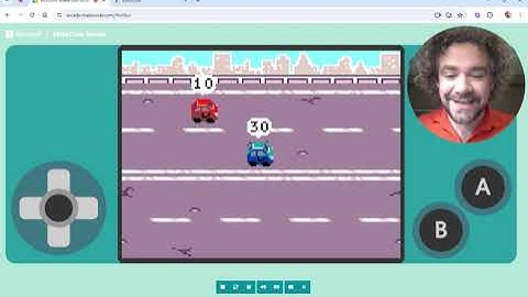 Lesson 9 Building Velocity and Acceleration in a Racing Game with MakeCode Arcade