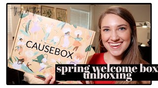 BLENDJET In CAUSEBOX! | EXCLUSIVE Spoilers + Spring Welcome Box Unboxing! | MAGGIE'S TWO CENTS