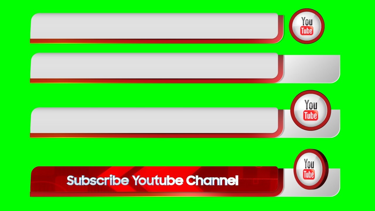 YouTube Green Screen Lower Thirds | High Quality Graphics - YouTube