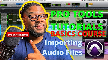 First time using Pro Tools: Importing audio files