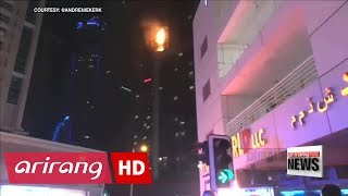 Dubai's Torch Tower catches fire; no casualties reported