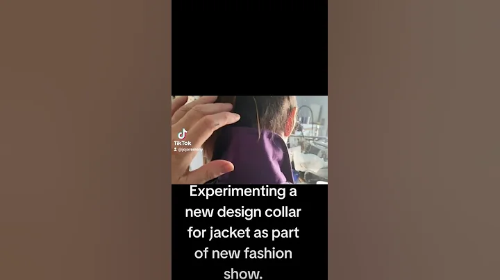 Draped a new collar style for  bespoke suit.With fashion designer, bespoke tailor Jojo Remeny