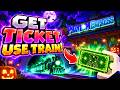 How To GET & USE PHANTOM EXPRESS TICKET in STEAL AN EGG! (FULL GUIDE) ROBLOX