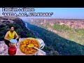 2 Friends Cooking Chicken Near a Huge Valley | Silent Jungle Cooking