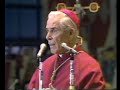 Archbishop Fulton J. Sheen preaches at the 50th Anniversary Mass of the Diocese of Raleigh - 1974