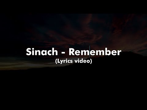 Sinach - Remember (Lyrics video)