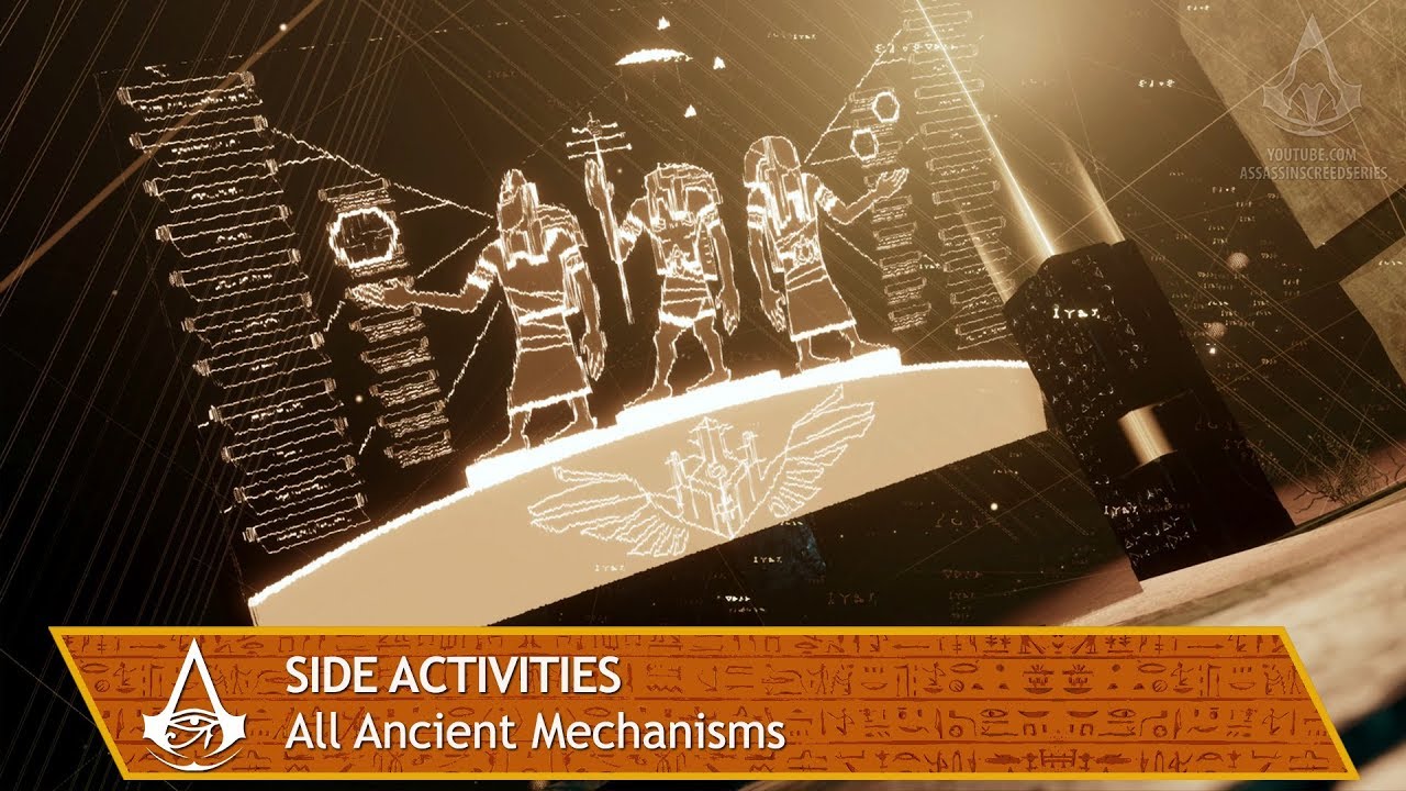 input Spanien afbalanceret Assassin's Creed Origins - Side Activities - All Ancient Mechanisms -  YouTube