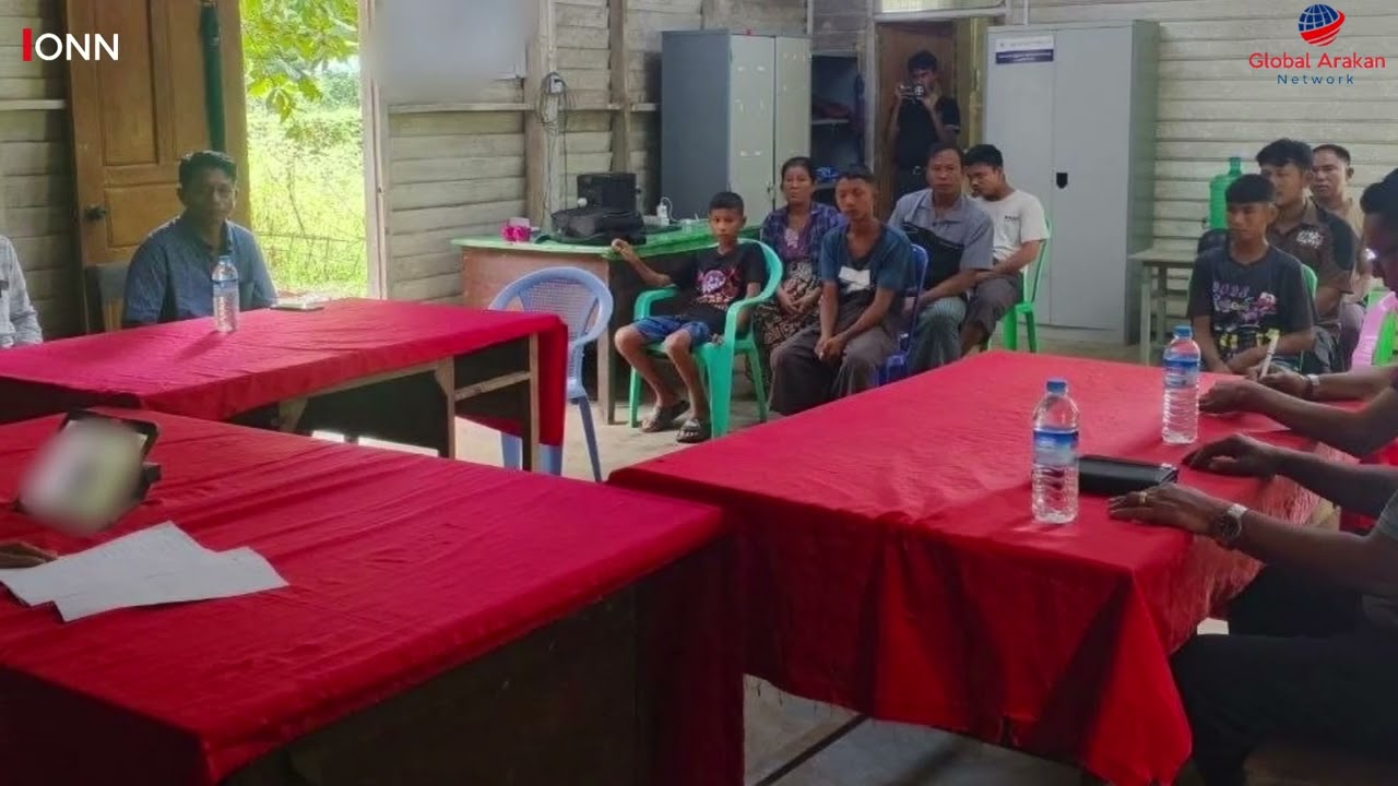 Arakkha Government Returns Underage Youth Who Voluntarily Enlisted to Their Parents