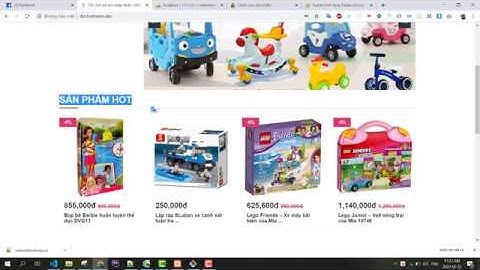 Hướng dẫn đọc hiểu source code đồ án website bán hàng đồ chơi trẻ em Laravel mô hình mvc 2020