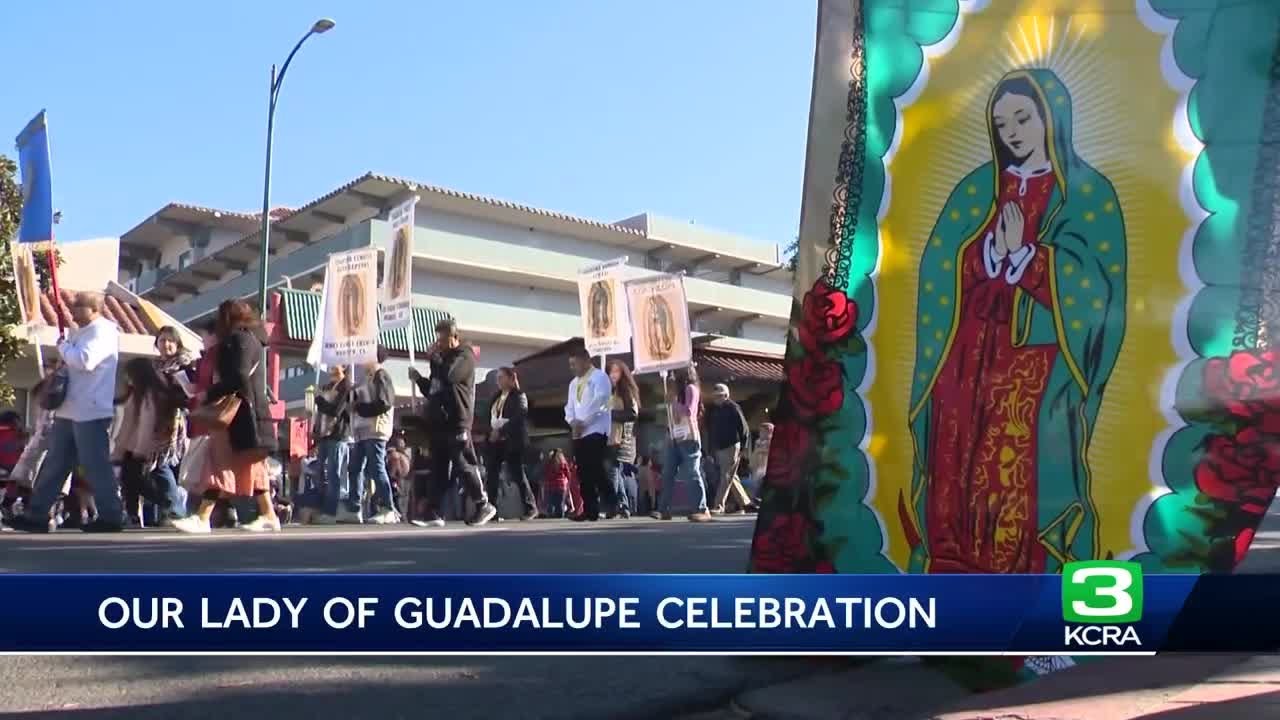 'Important to our culture': Hundreds of Catholics honor Our Lady of Guadalupe in Stockton