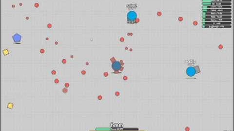 Crazy 6 Minute Diepio Duel - Tri-Angle vs Destroyer (2x speed)