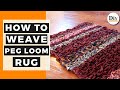 How to Use a Peg Loom - EASY Peg Loom Projects